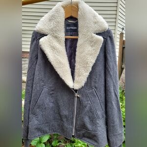 EXPRESS Women's Wool Blend Jacket Small